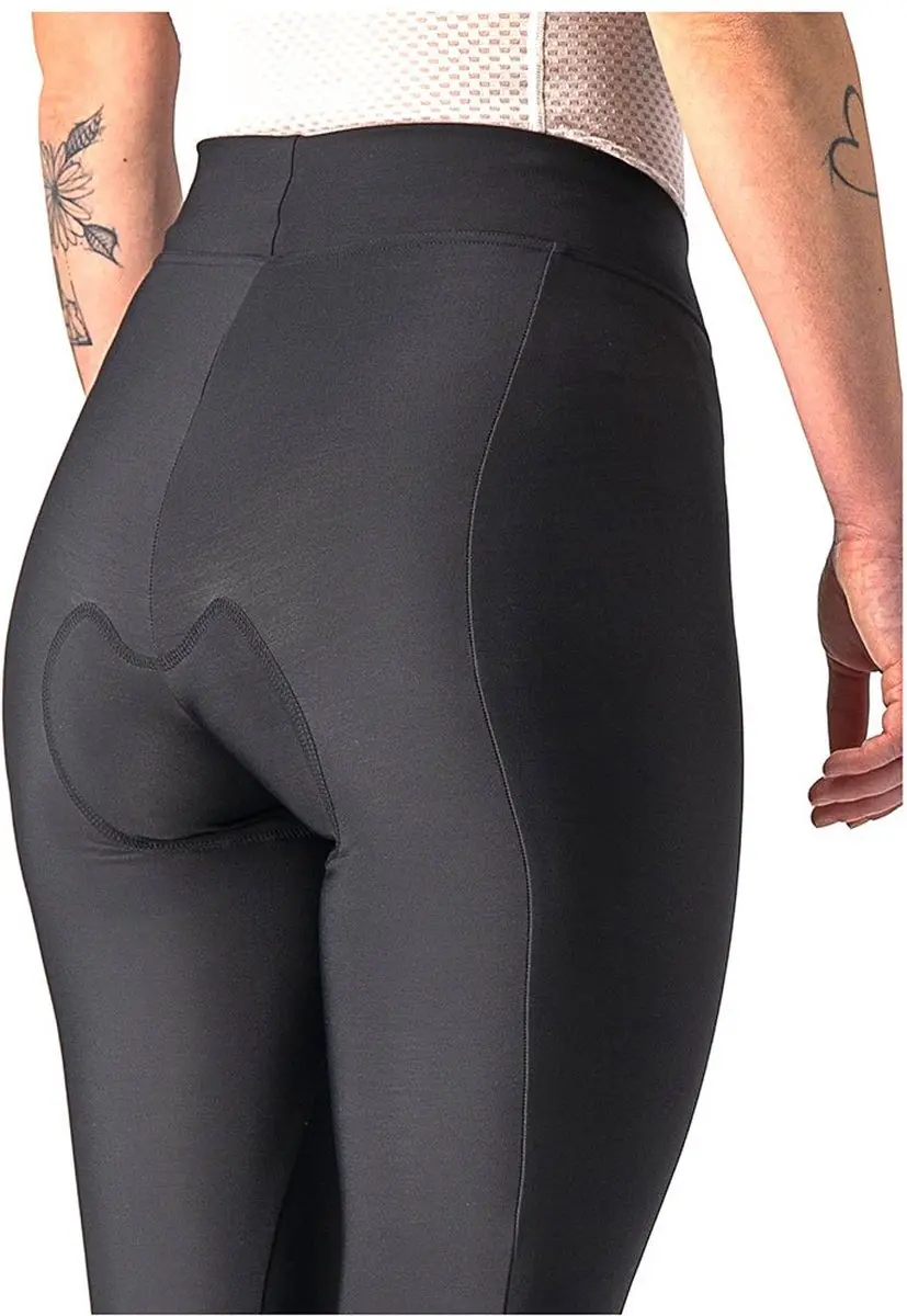 Castelli Velocissima Thermal Fietsbroek - Vrouwen L - Zwart met reflectie - afbeelding 2 van 6