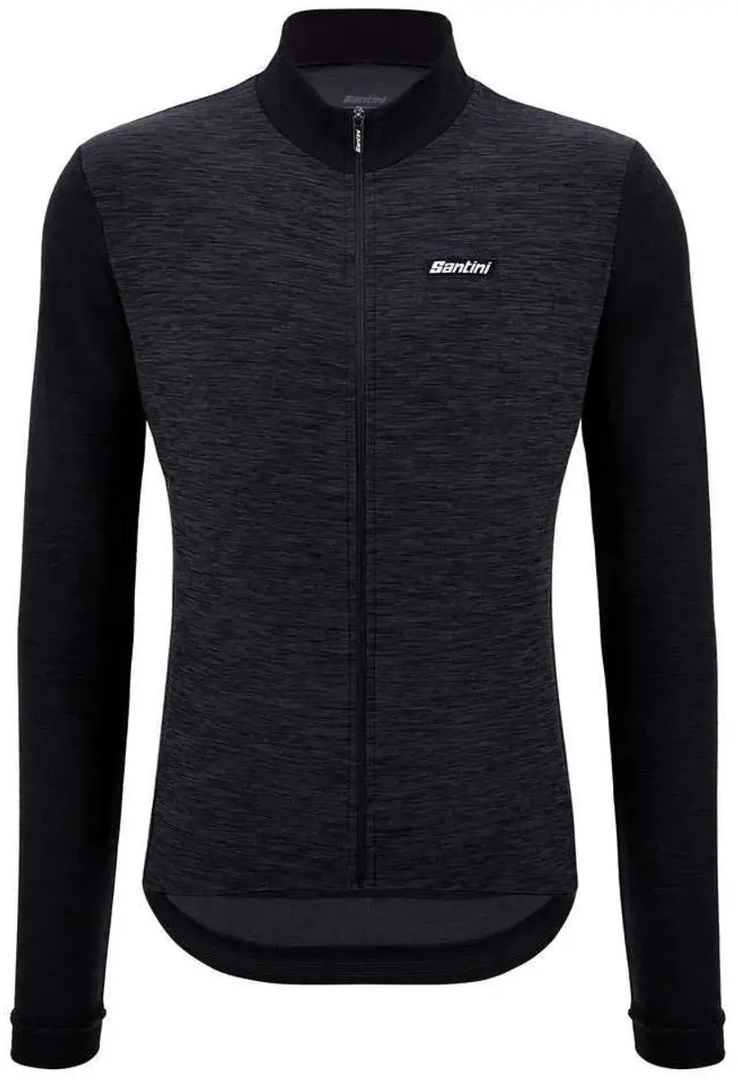 Santini Pure Trui Lange Mouwen - Zwart XL - afbeelding 2 van 3