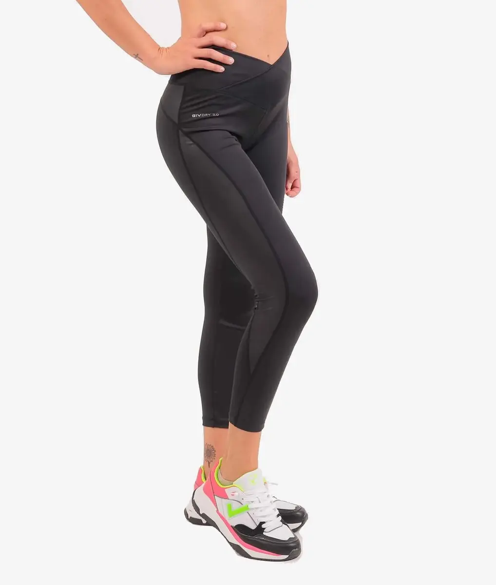 Givova Eco Leggins Dames - Zwart S - afbeelding 5 van 6