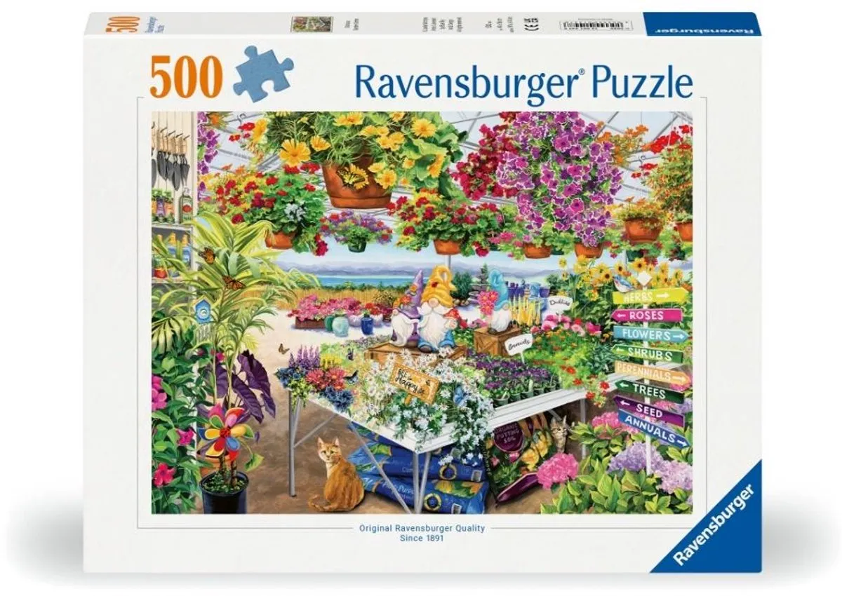 Ravensburger Rajski Ogród 500el Puzzel