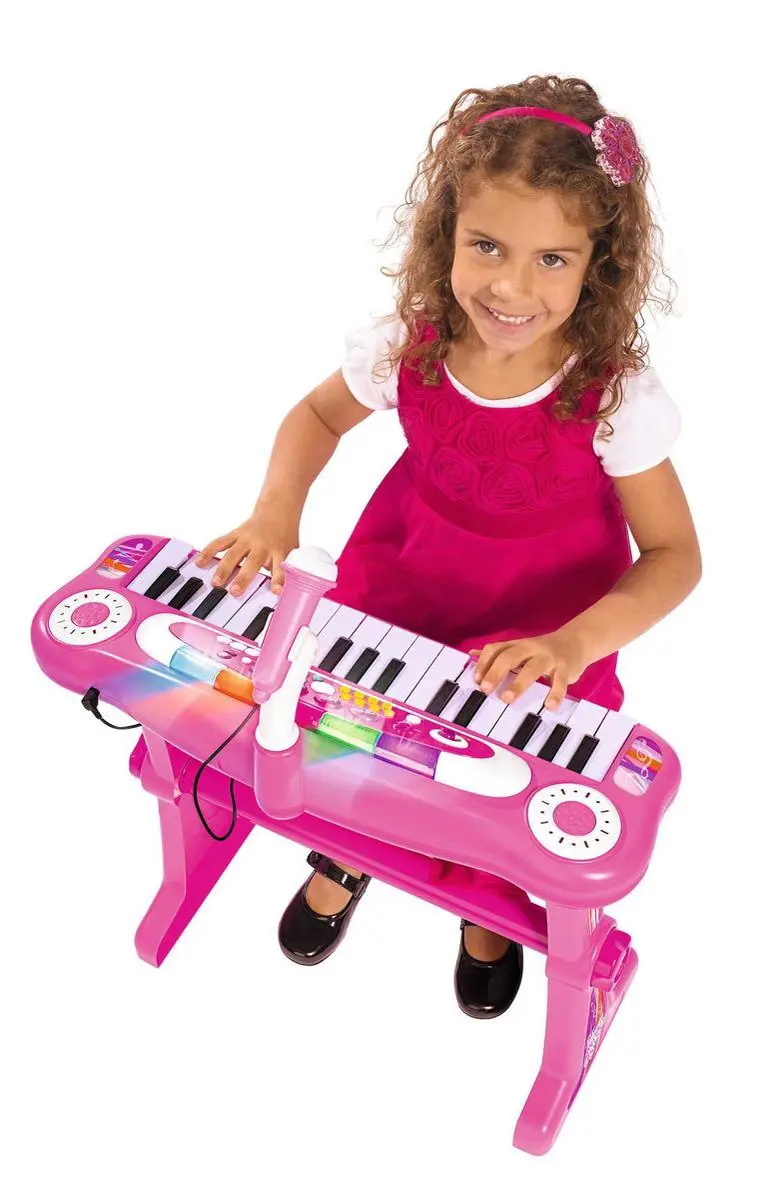 Simba My Music World Keyboard - Roze - afbeelding 2 van 6