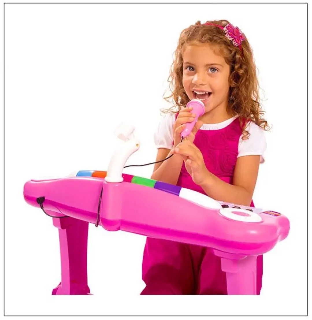 Simba My Music World Keyboard - Roze - afbeelding 5 van 6