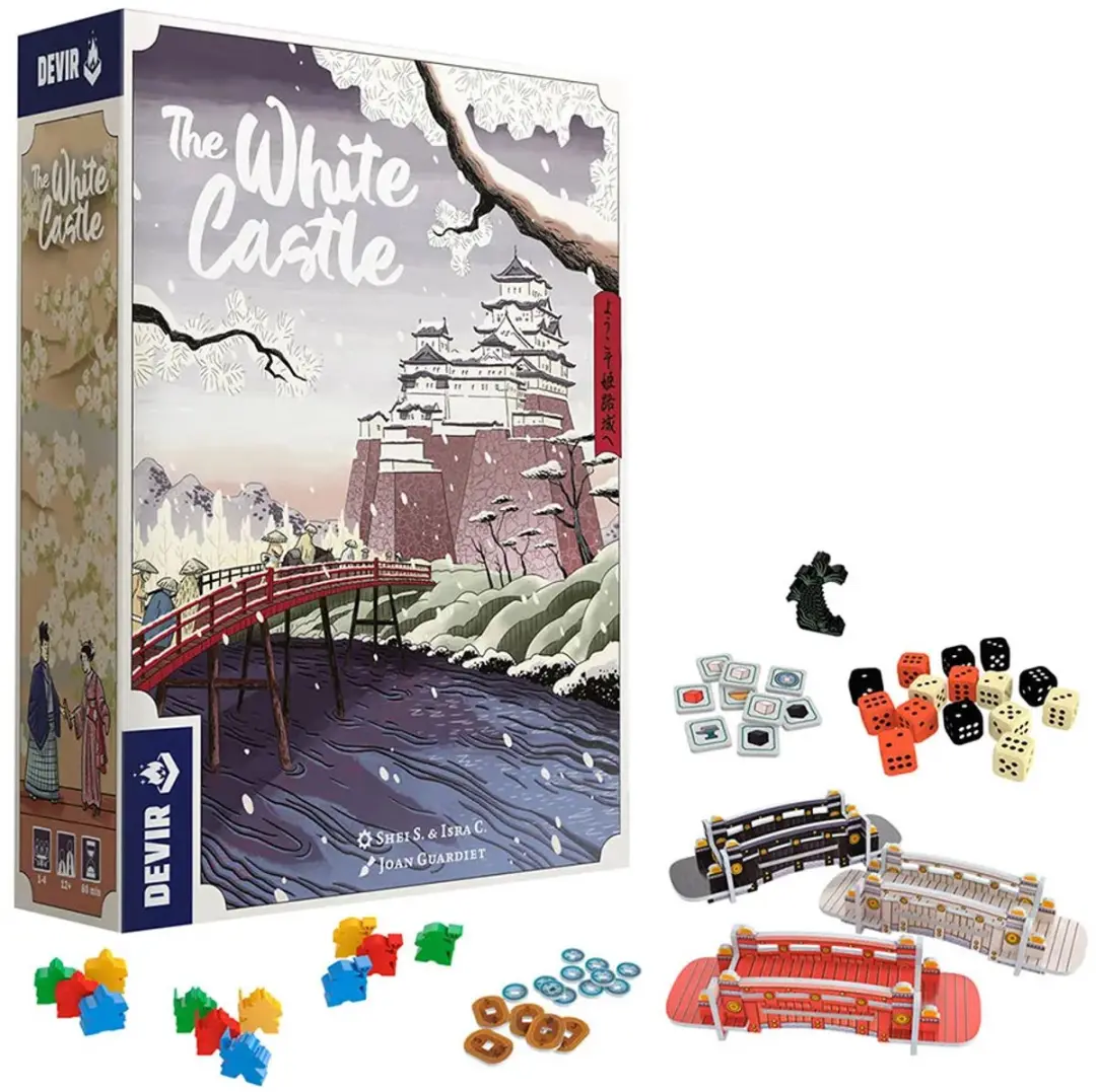Asmodee The White Castle Bordspel - 1-4 Spelers