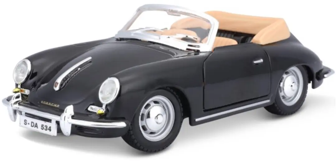 Bburago PORSCHE 356 CABRIOLET 1961 1:24 modelauto schaalmodel