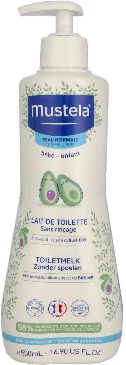 Mustela Toiletmelk Normale Huid 500ml