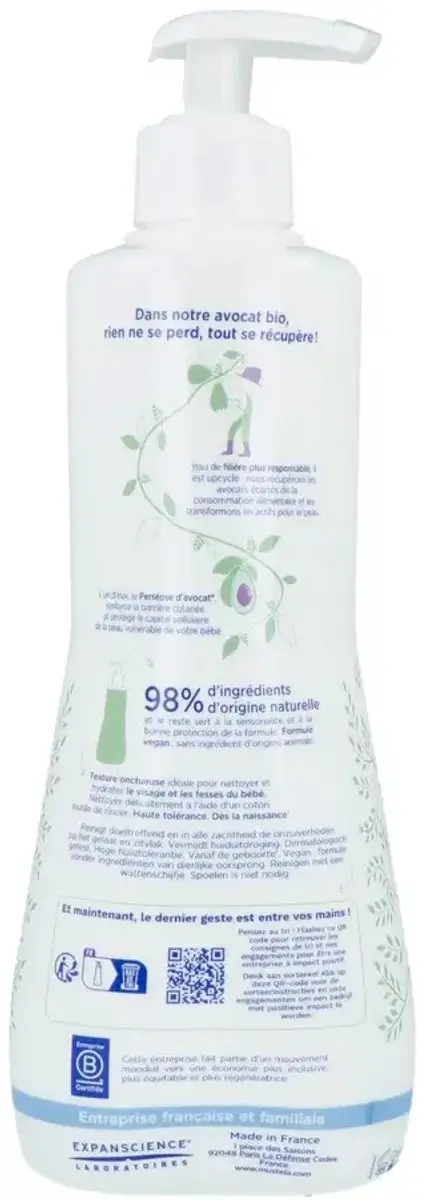 Mustela Toiletmelk Normale Huid 500ml