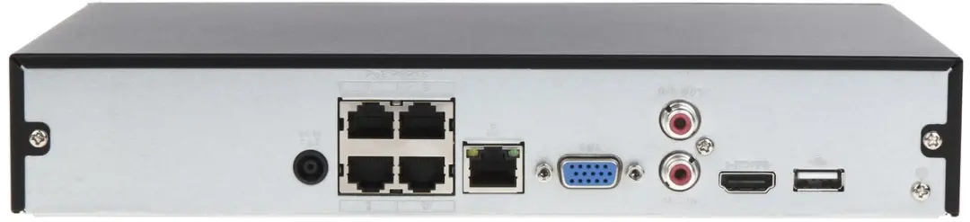 Dahua NVR4104HS-P-4KS3 NVR - 4 Kanalen - 12MP - PoE - Zwart