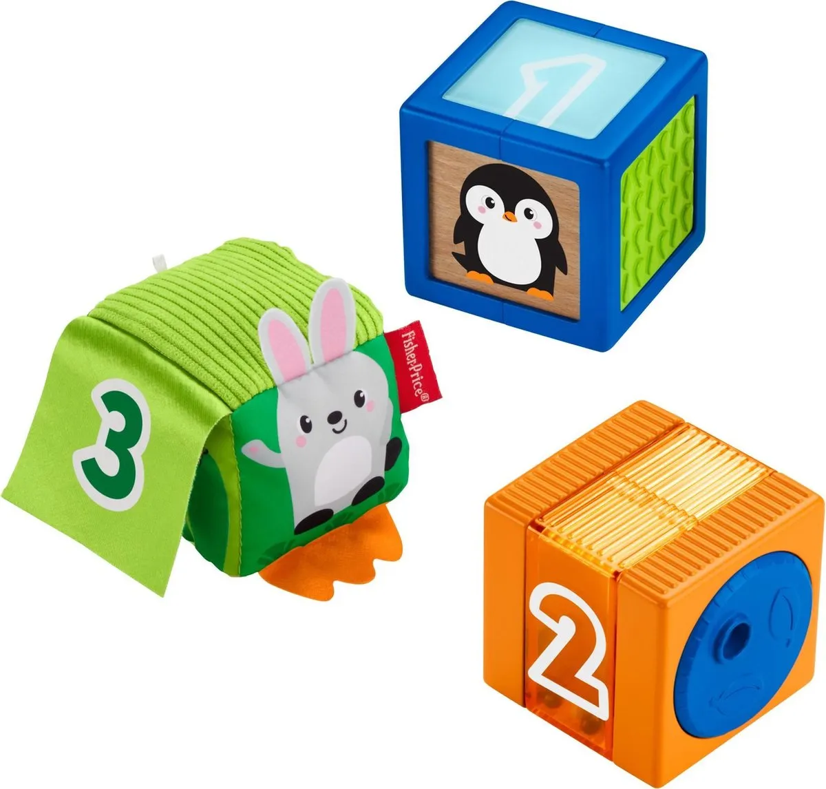 Fisher Price Stapel & Ontdek Blokken 3-delig