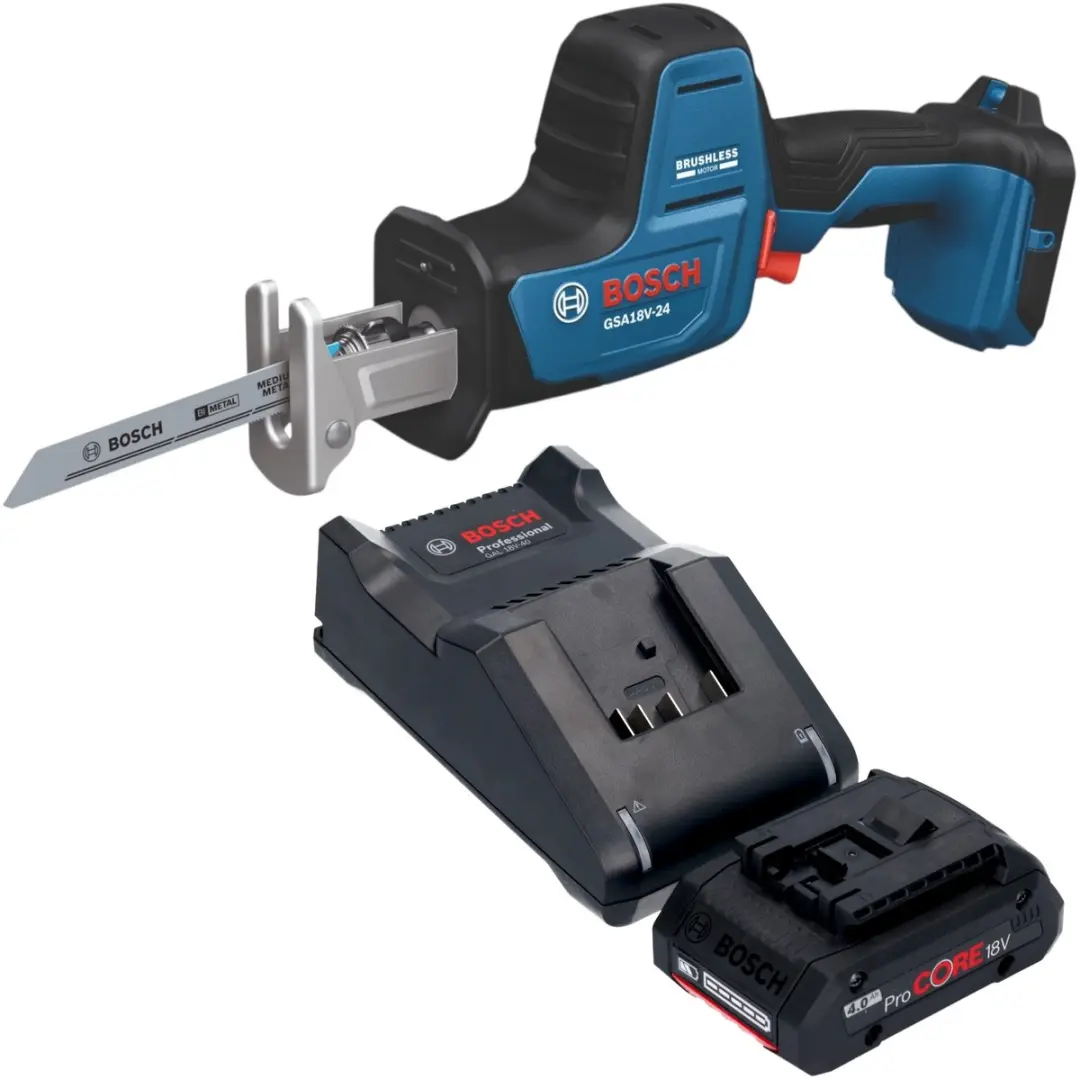 Bosch GSA 18V-24 Professional accu-reciprozag 18 V 230 mm borstelloos + 1x ProCO
