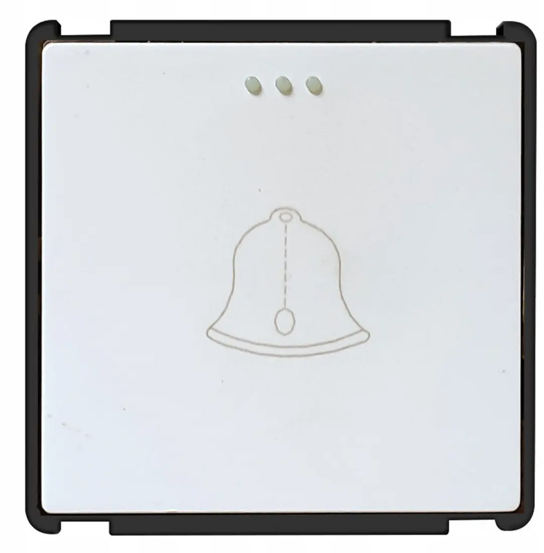 RTX SmartHome Mechanische Drukknop Deurbel Inzet Wit