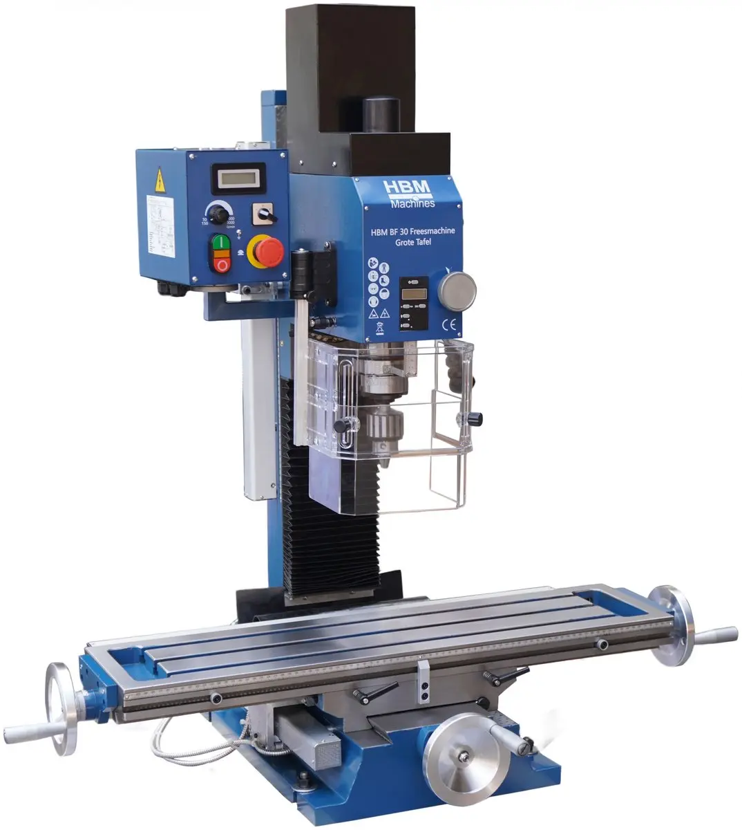 HBM freesmachine BF 30 grote tafel