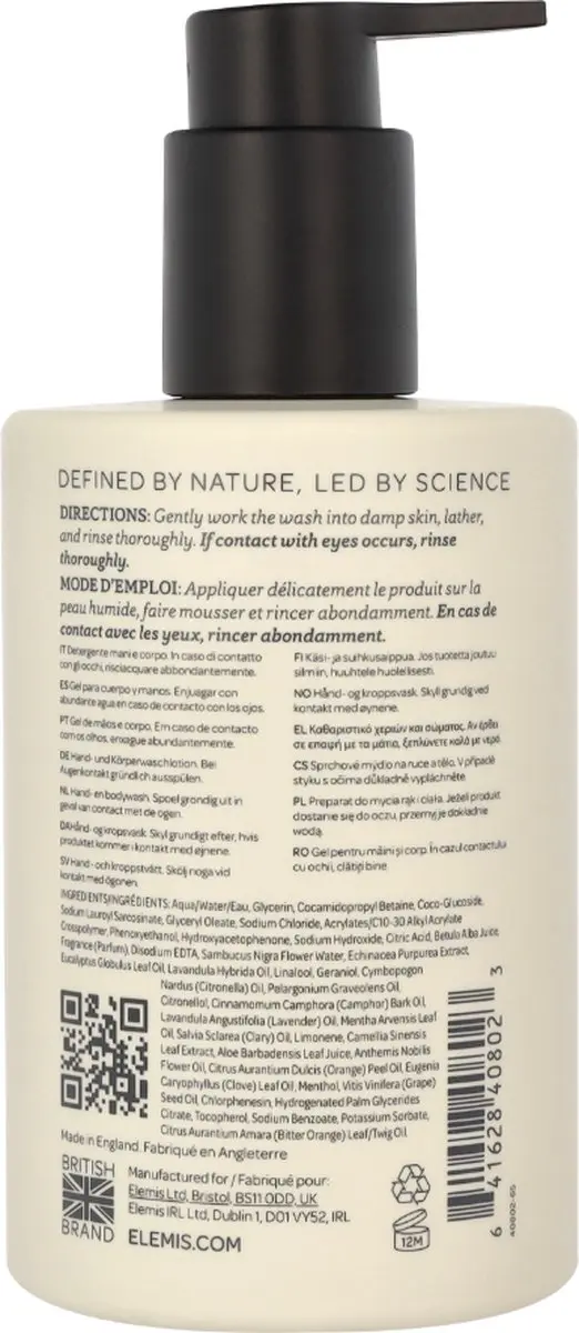 Elemis Mayfair Nº 9 Douchegel 300ml
