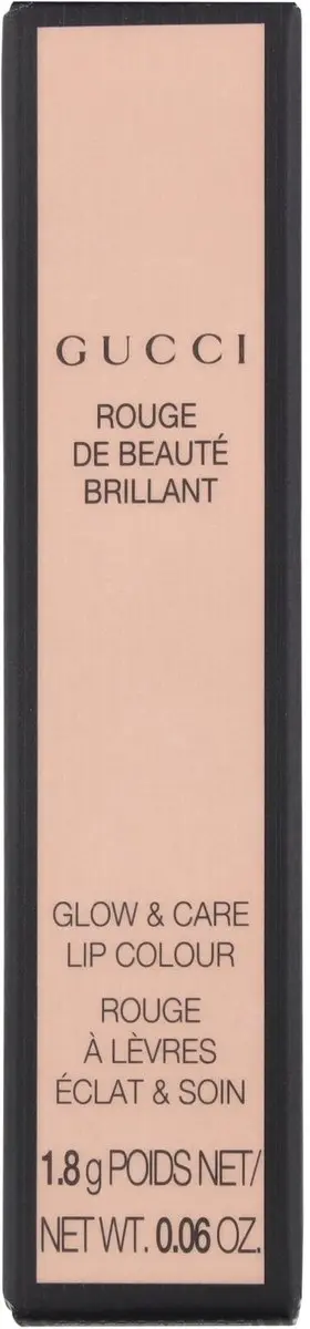 Gucci Rouge Brillant Glow & Care Lip Colour #112 Sally Soft Honey - 1.8 g - afbeelding 2 van 3