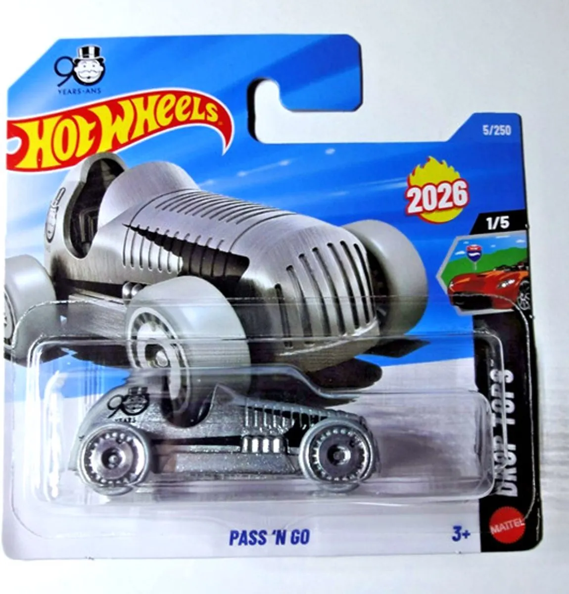Hot Wheels Drop Tops 1/5 Short Cart 2025