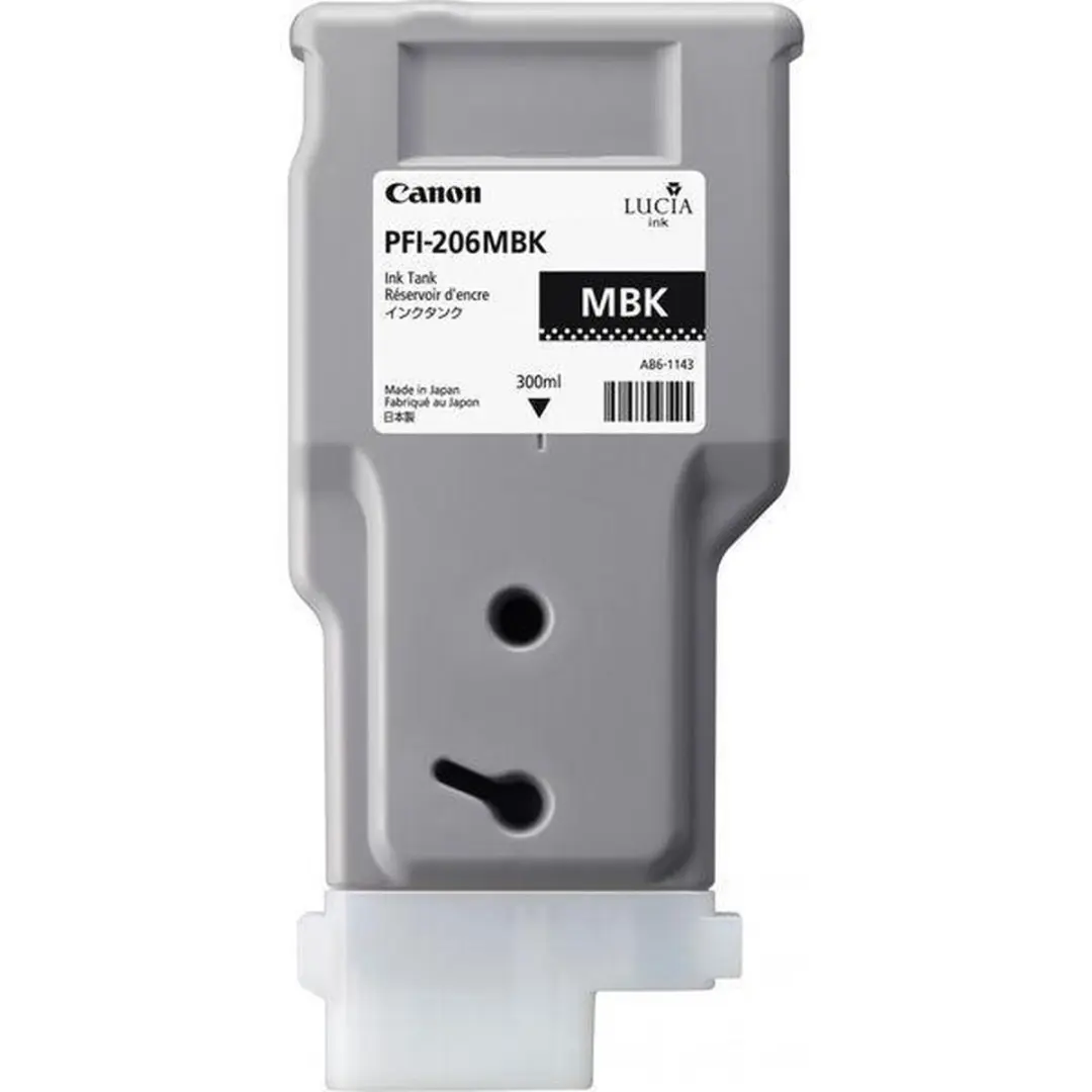 Canon PFI-206MBK Inktcartridge Foto zwart - 300ml