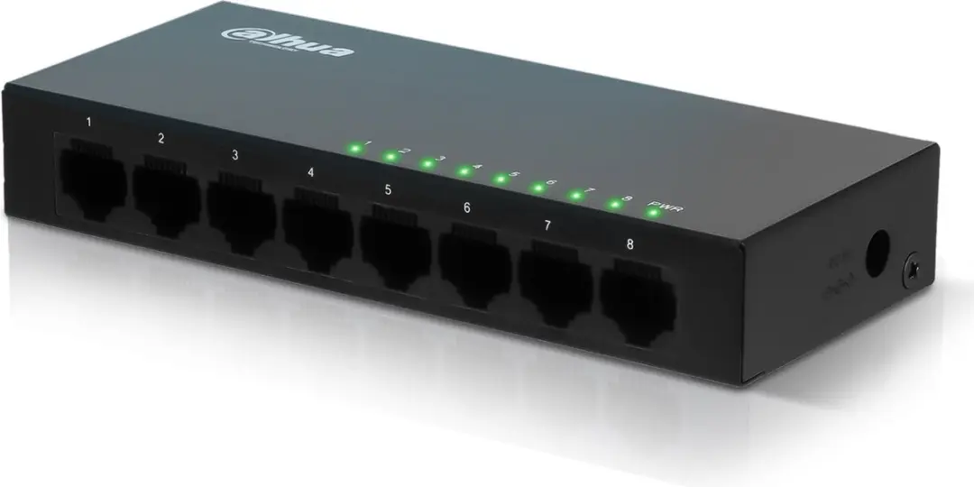 Dahua PFS3008-8GT 8-Poorts Ethernet Switch