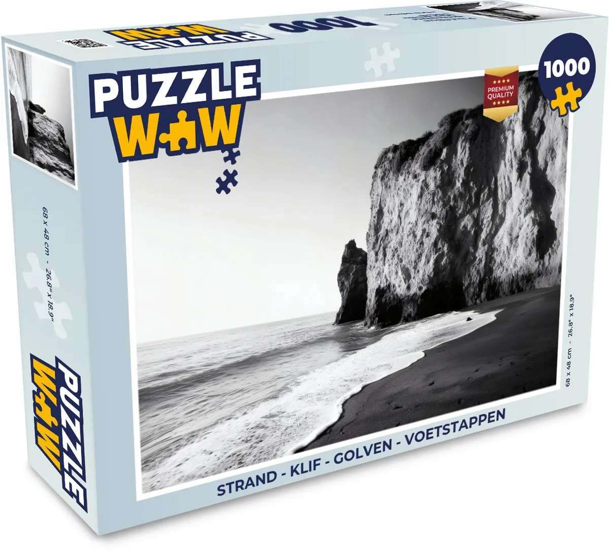 PuzzleWow Legpuzzel 1000 Stuks Strand
