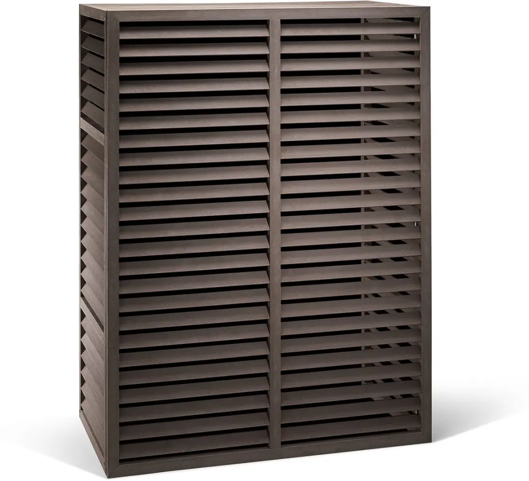 Evolar Evo-Cover WPC Omkasting Buitenunit Warmtepomp 120x160x65cm