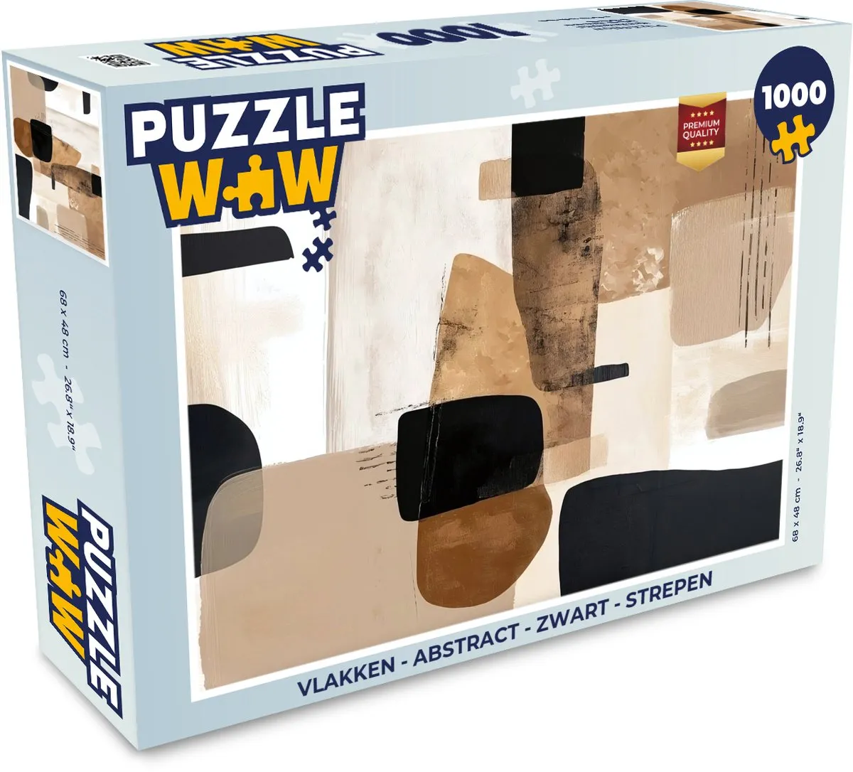 PuzzleWow Abstract Puzzel 1000 Stuks