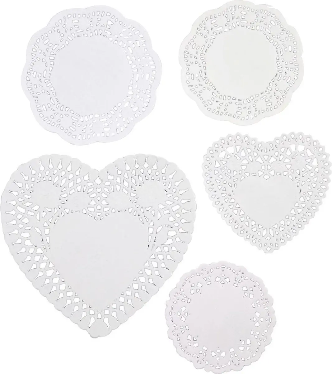 Cakeservetten, afm 9-14,5 cm, 400 assorti