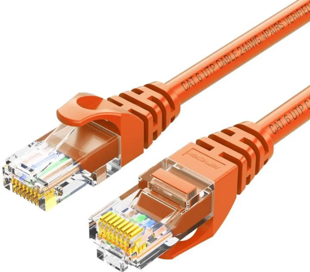 Hikvision DS-1NP6UEC0-200-OR netwerkkabel Oranje 2 m Cat6 U/UTP (UTP)