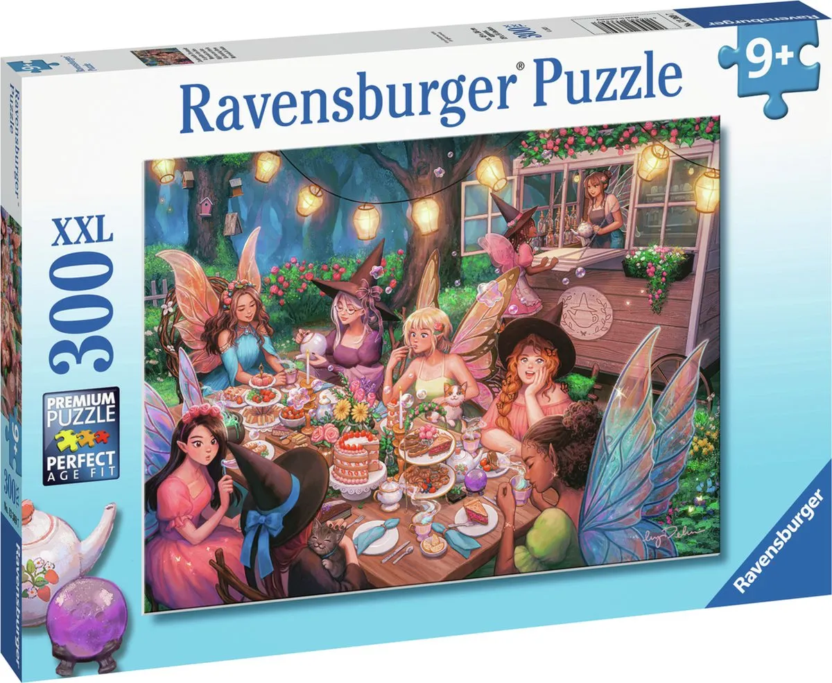 Ravensburger 300 Stuks High Tea met Feeën Puzzel - Multicolor
