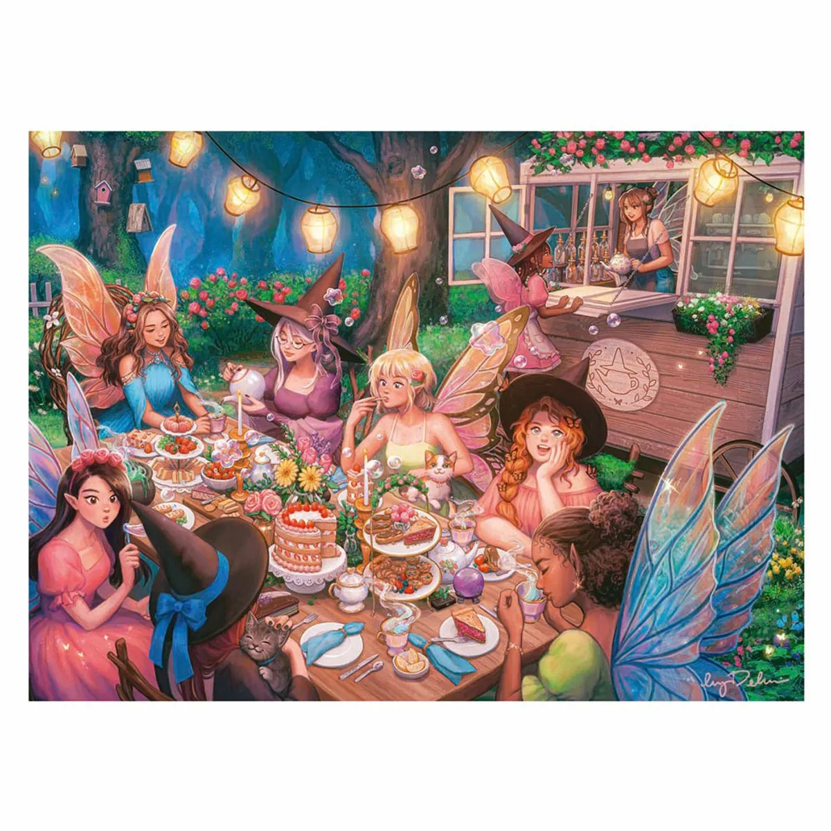 Ravensburger 300 Stuks High Tea met Feeën Puzzel - Multicolor