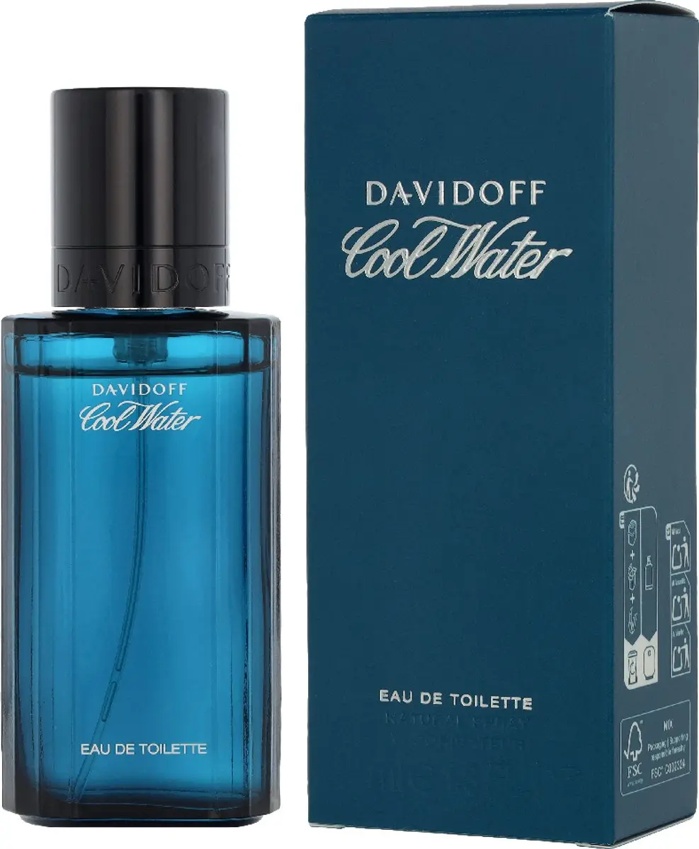 Davidoff Cool Water EDT Spray 40ml - afbeelding 4 van 6