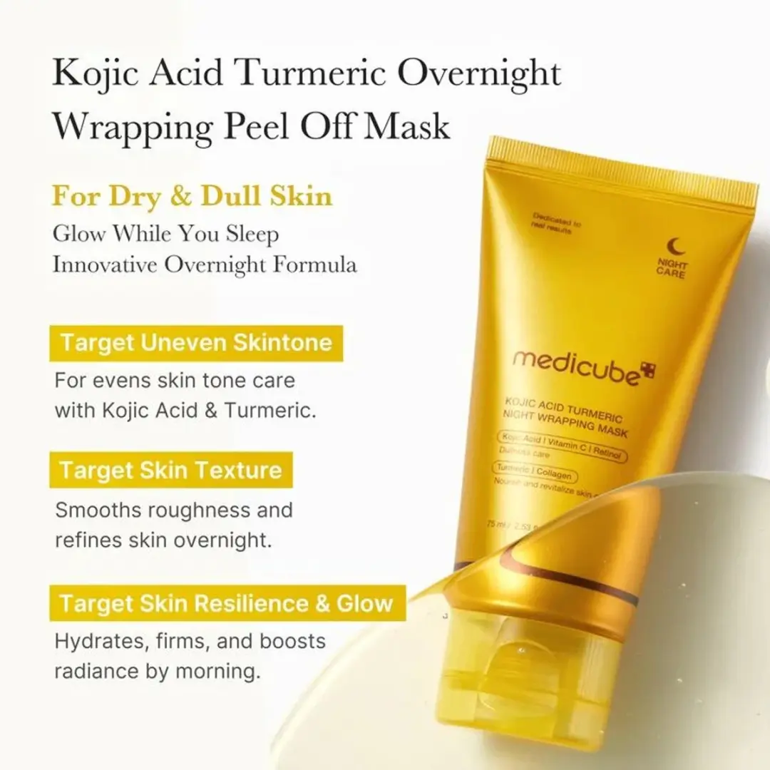 Medicube Kojic Acid Turmeric Nachtmasker 75ml