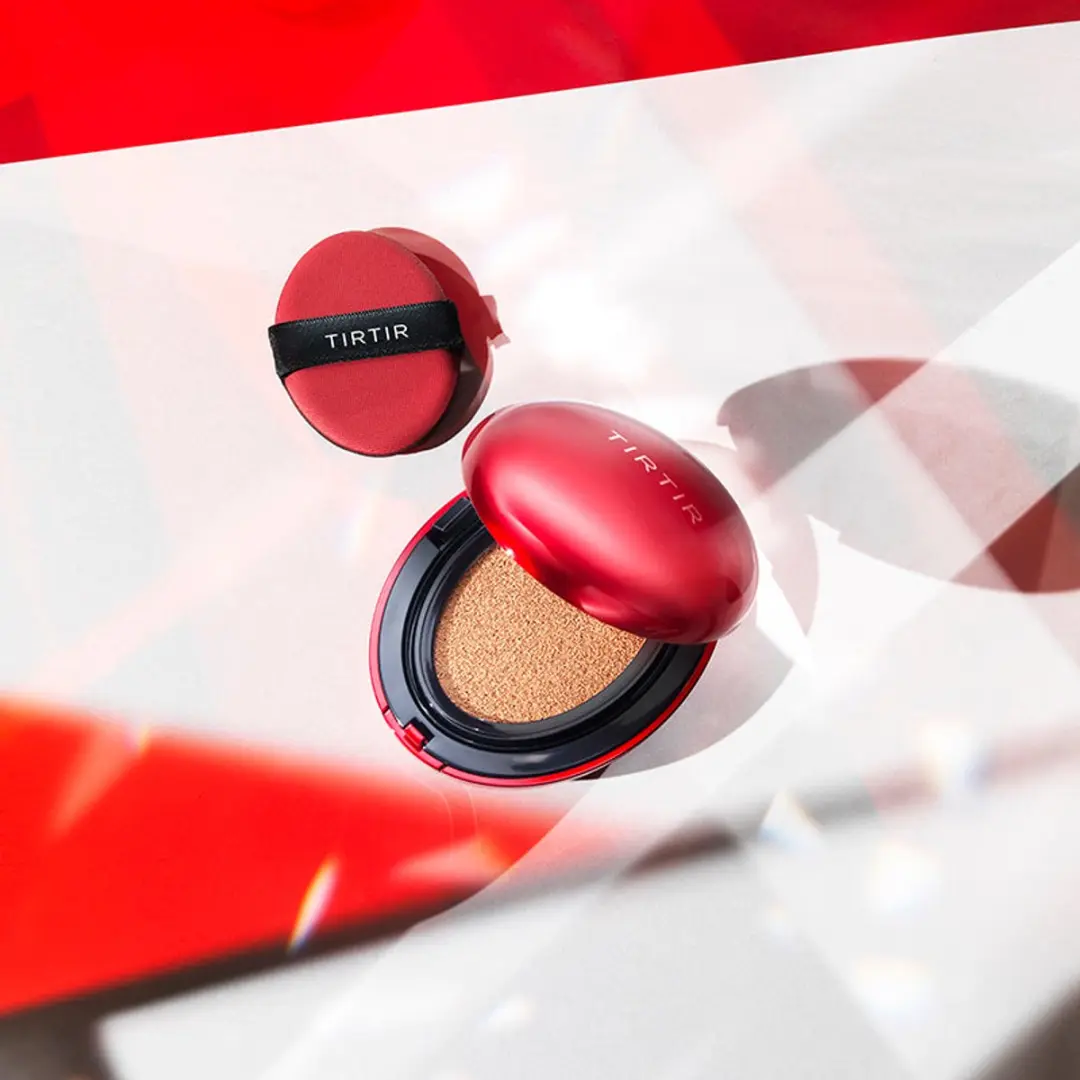 Tirtir Mask Fit Red Cushion Foundation SPF40 #22C Peach Beige 18g - afbeelding 5 van 6