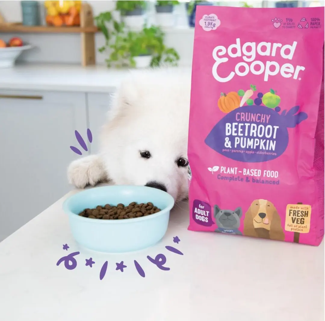 Edgard & Cooper Plantbased Adult Rode Biet & Pompoen - 6x1kg