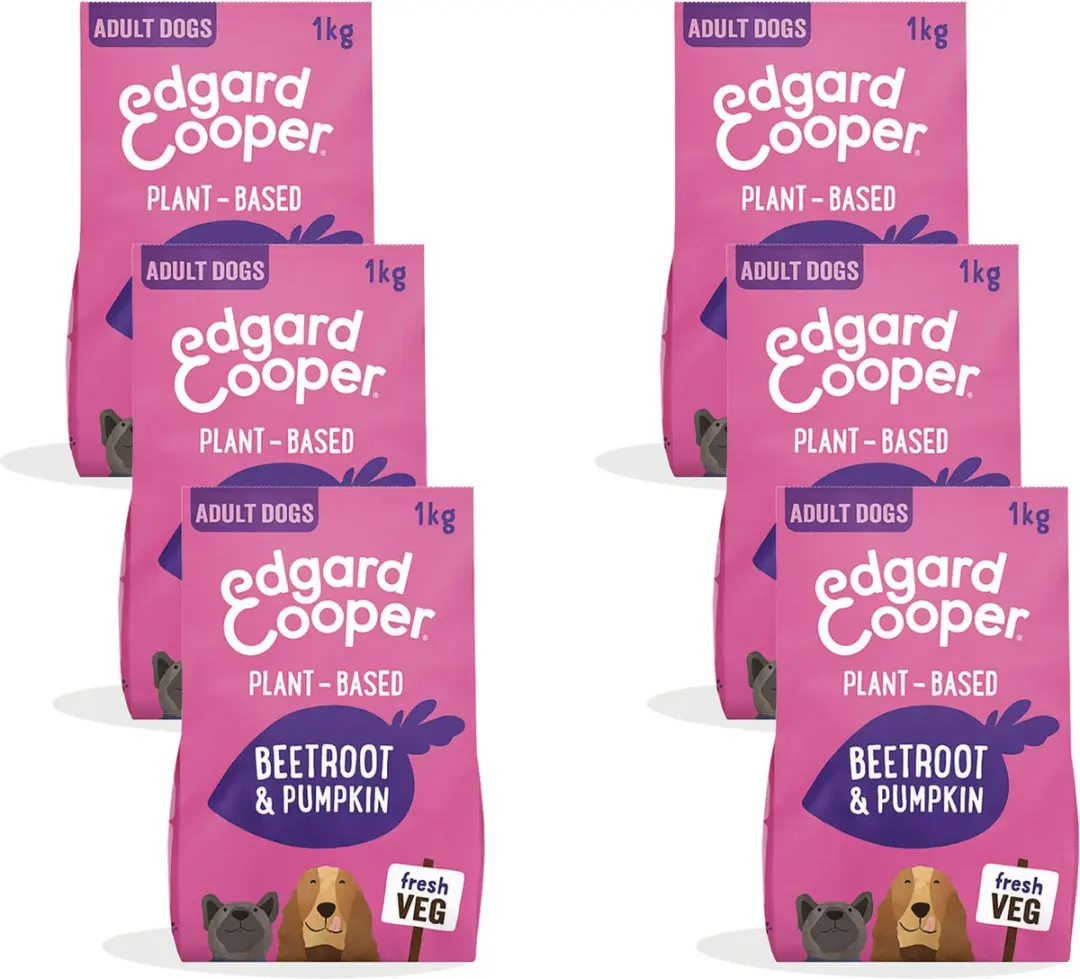 Edgard & Cooper Plantbased Adult Rode Biet & Pompoen