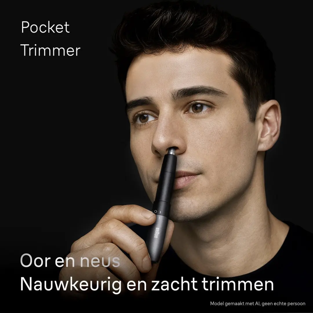 Braun EN20 Pocket Oor- & Neustrimmer - Grijs
