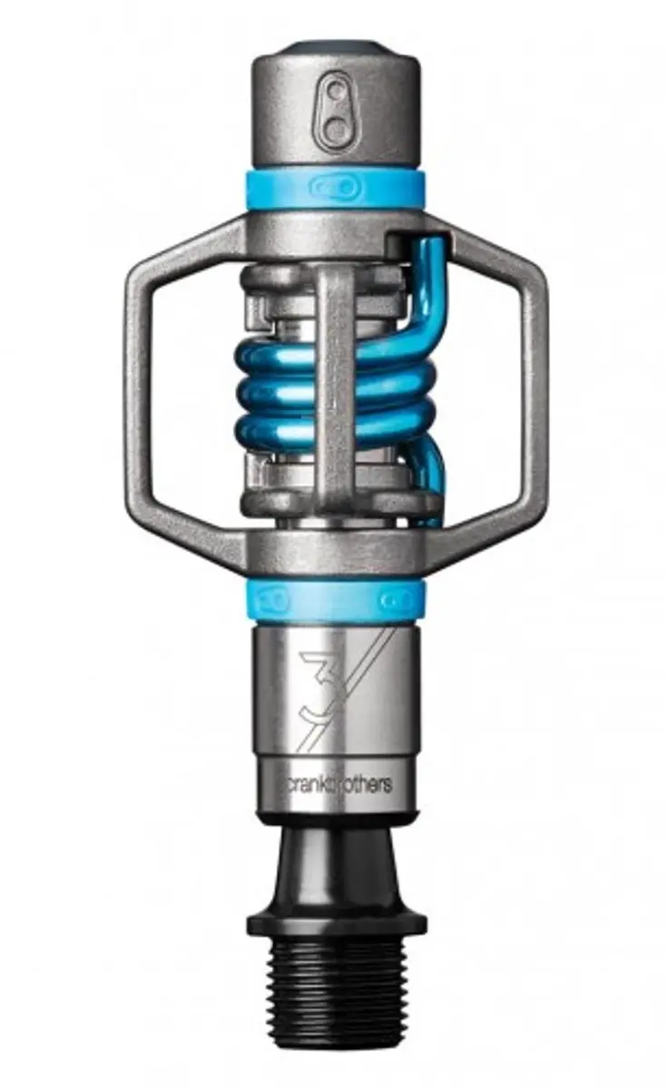 Crankbrothers Eggbeater 3 Pedalen - Zilver/Electric Blue - afbeelding 5 van 6