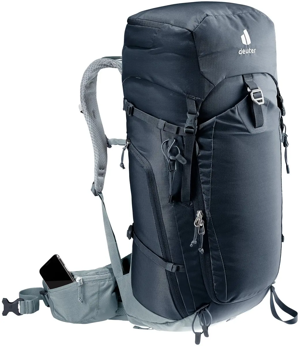 Deuter Trail Pro 36 Rugzak 70cm - 36L - Zwart - afbeelding 4 van 6