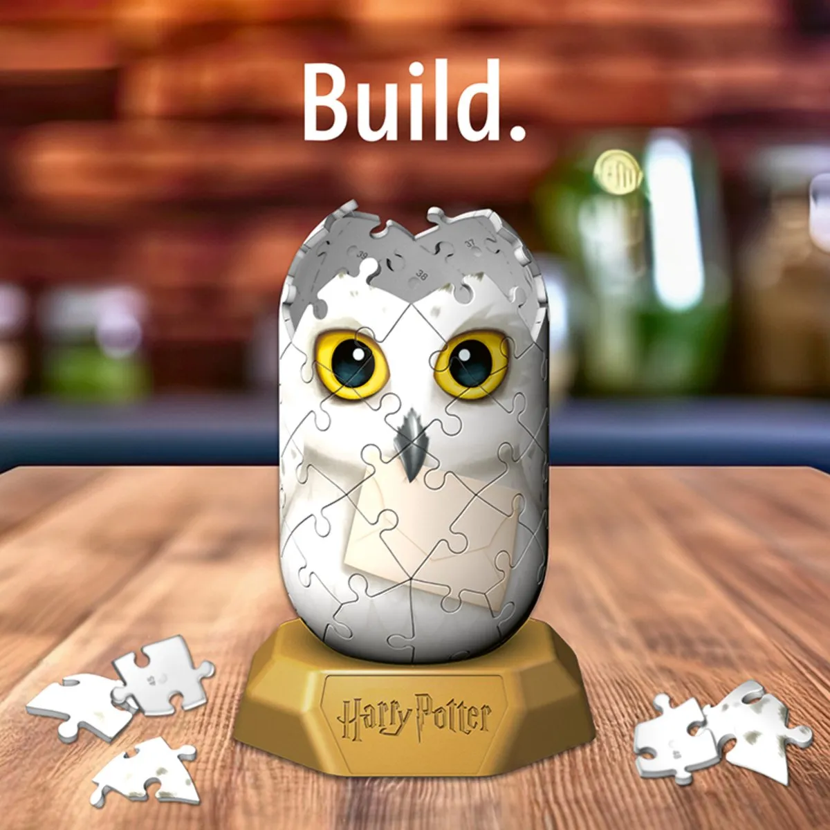 Ravensburger Hylkies Harry Potter Hedwig Capsule Figuur - 54 Stuks