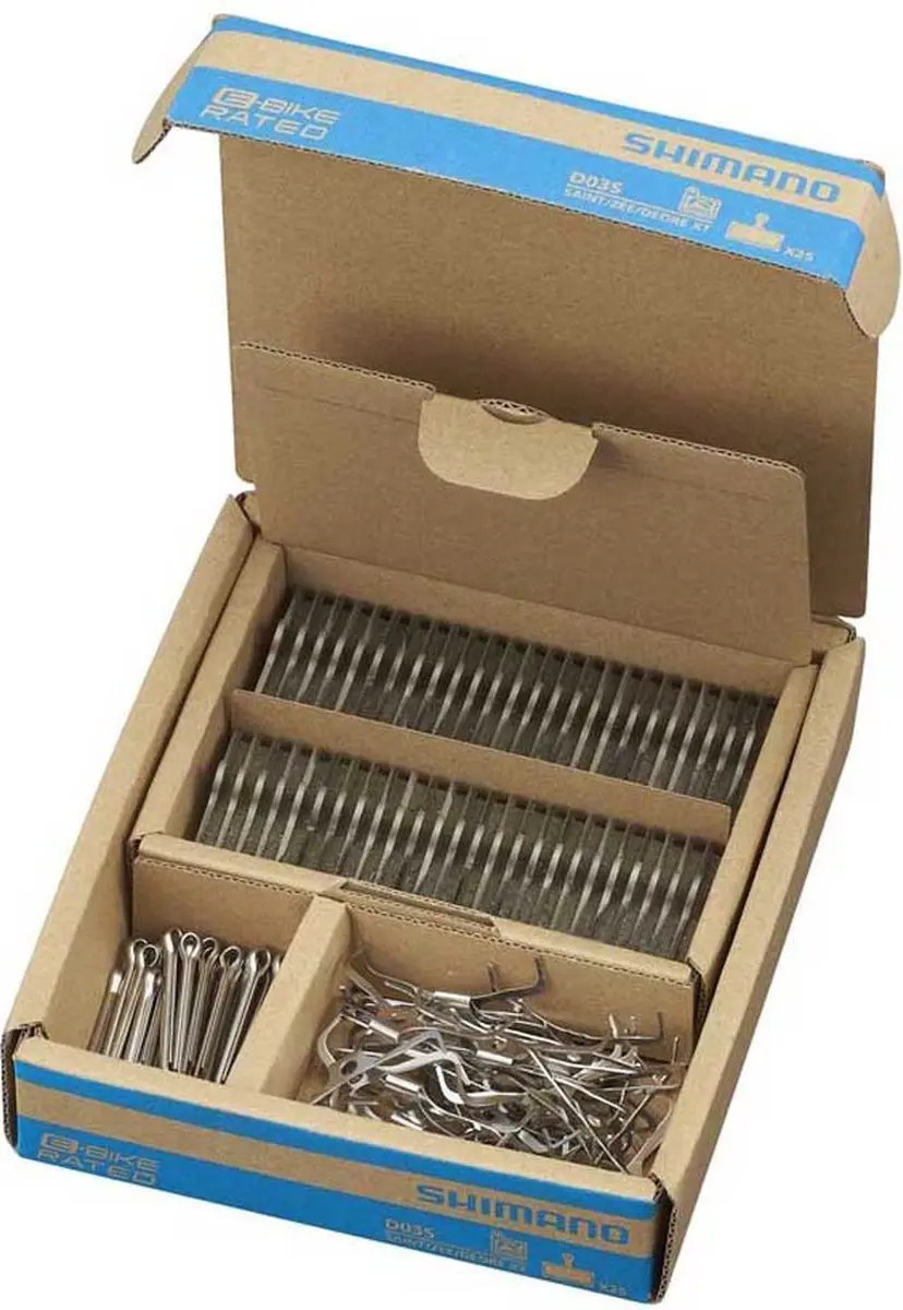 Shimano D03S Hars Schijfrem Remblokken 25 Paren