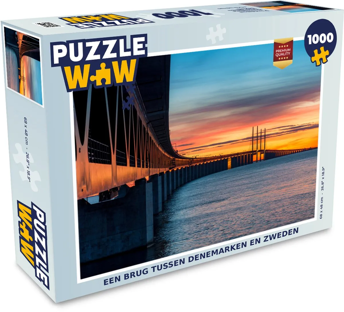 PuzzleWow Legpuzzel 1000 Stuks