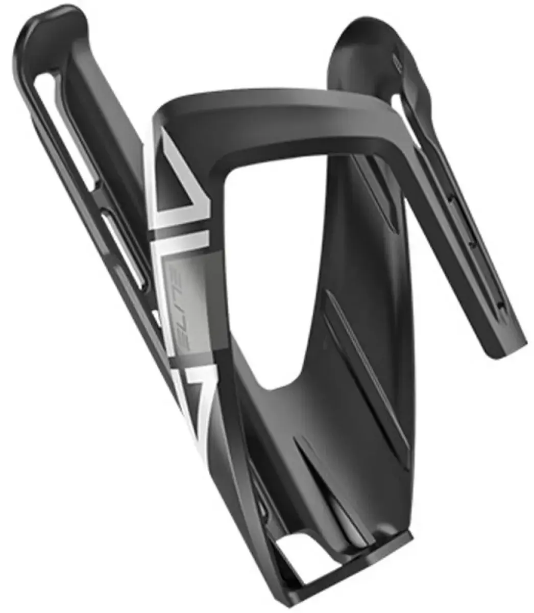 Elite Bidonhouder Ala 16,6x8,4cm FRP - Zwart/Wit - afbeelding 2 van 2