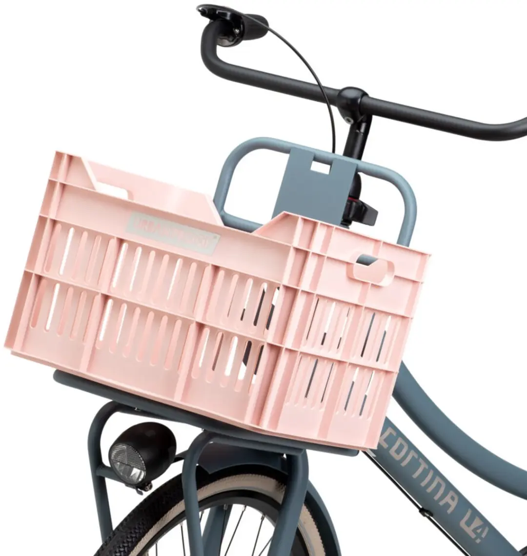 URBAN PROOF Click 35L Fietskrat - Pastelroze - afbeelding 3 van 6