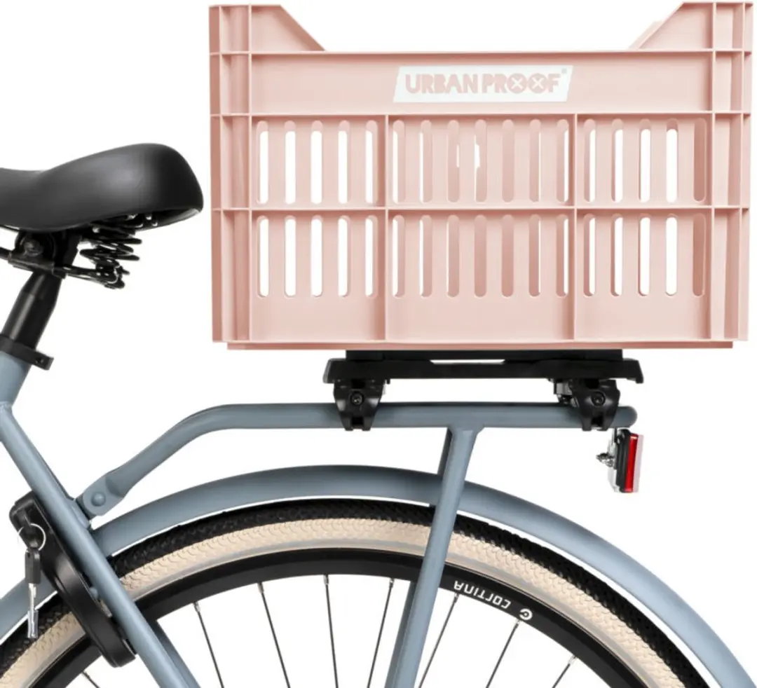 URBAN PROOF Click 35L Fietskrat - Pastelroze - afbeelding 5 van 6