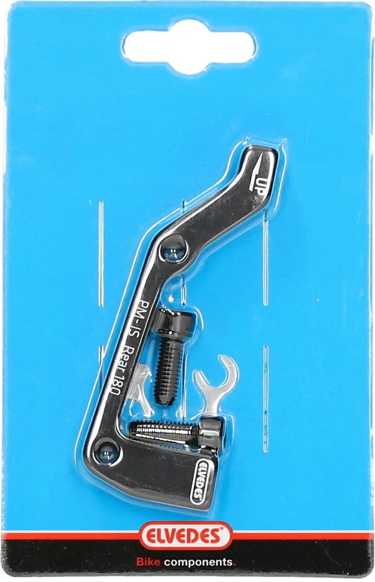 Elvedes Remschijf Adapter IS-PM Achter 180mm - Zwart - afbeelding 2 van 5