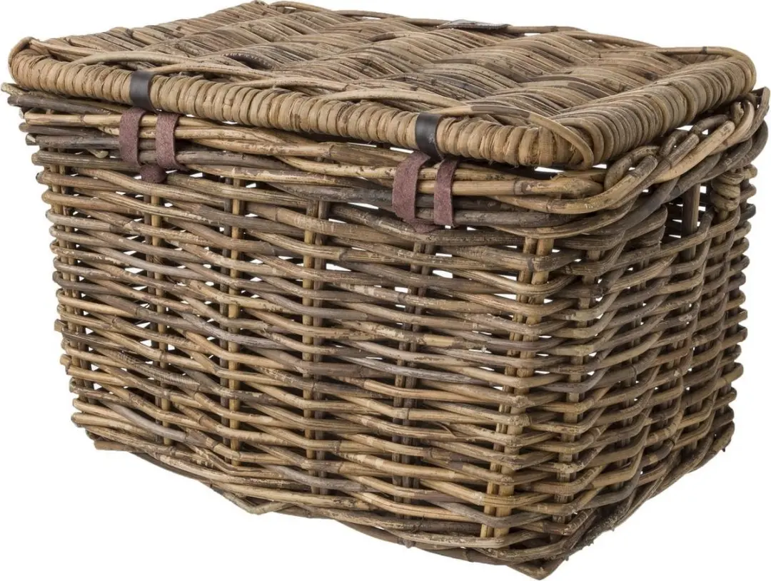 FastRider Sera Rotan Fietsmand 17L - Bruin - afbeelding 6 van 6