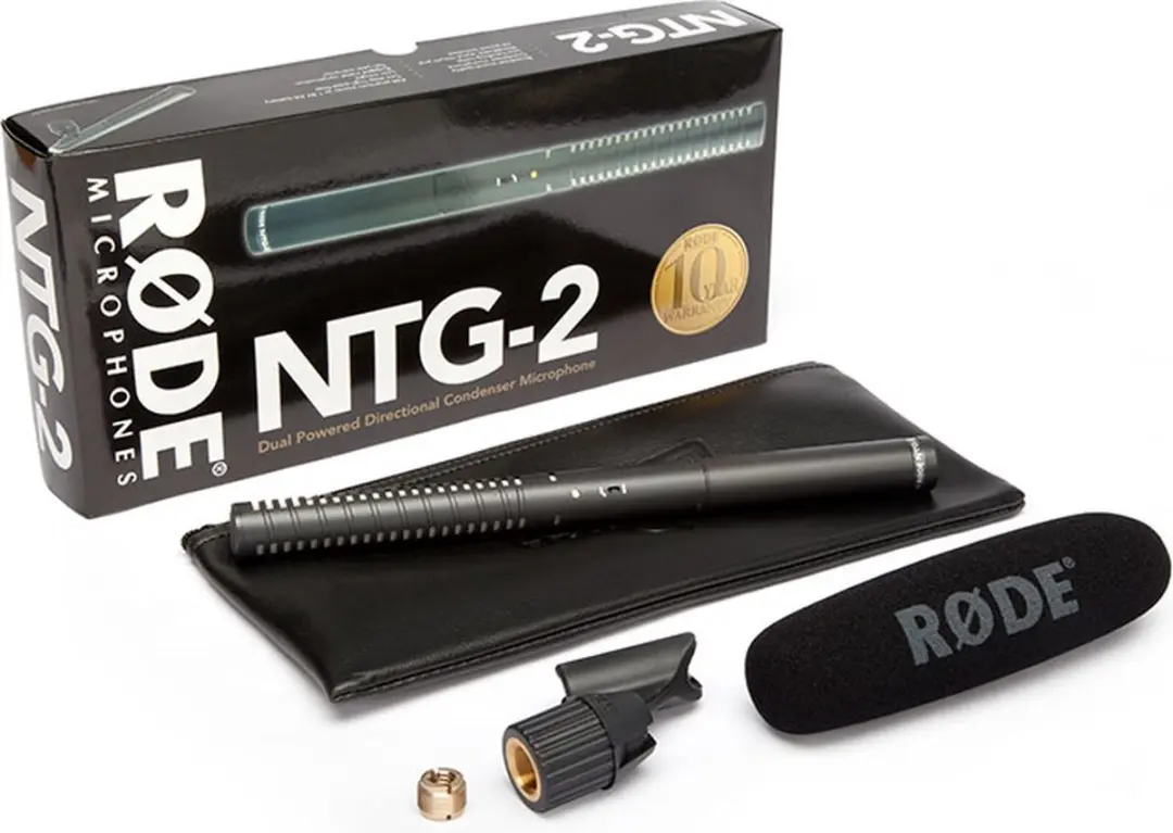 RØDE NTG-2 Shotgunmicrofoon - Zwart - afbeelding 2 van 4