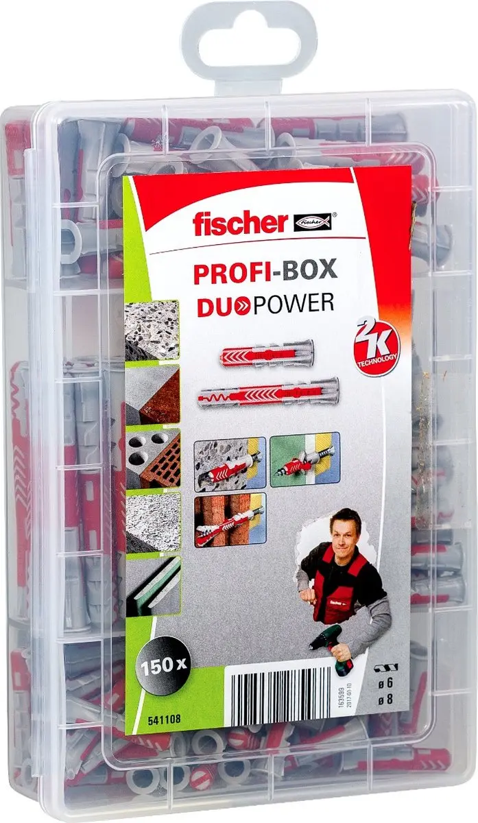 Fischer Profi-Box DuoPower Pluggen & Schroeven