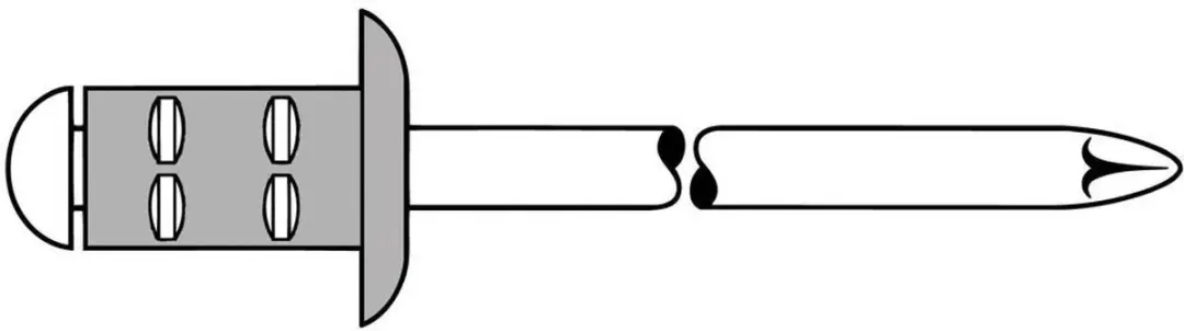 Gesipa Blindklinknagel PolyGrip 4x10mm