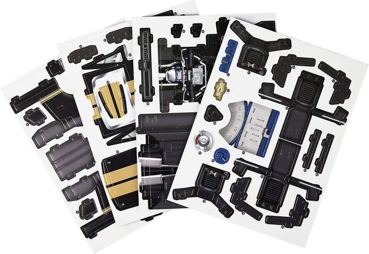 Revell 1966 Shelby GT350-H 3D Puzzel - 111 Stuks - Multi