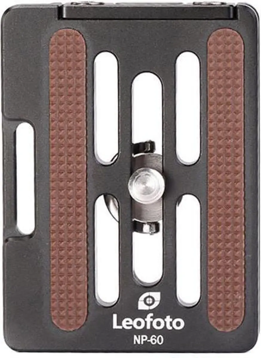 LeoFoto NP-60 QR-Plate - Zwart