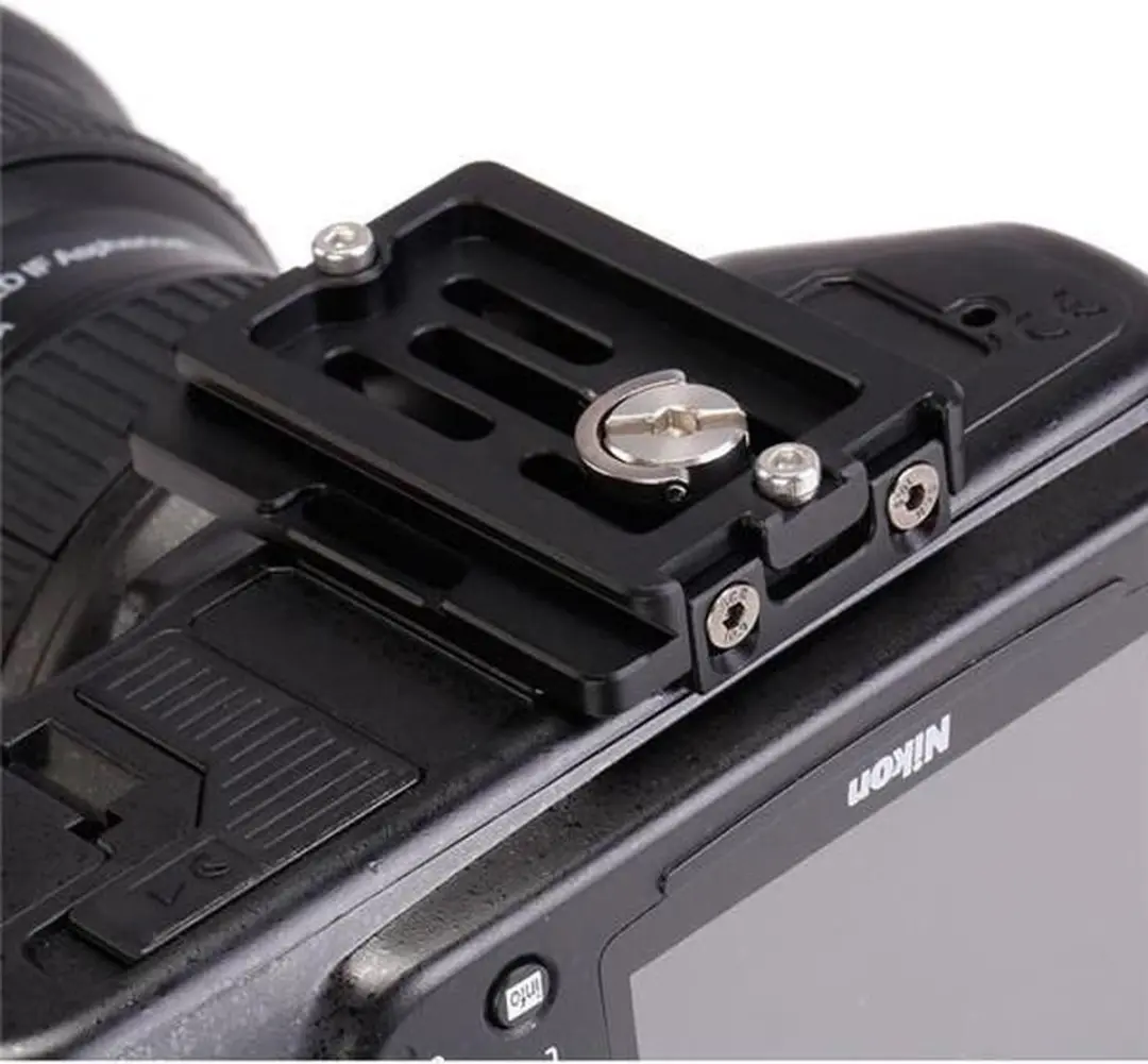 LeoFoto NP-60 QR-Plate - Zwart
