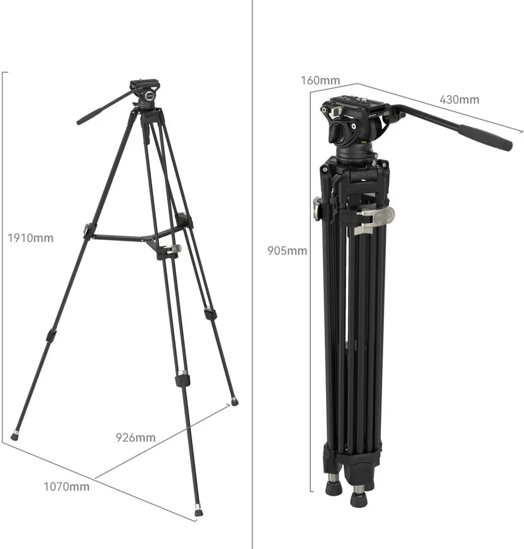SmallRig AD-80 FreeBlazer Statief Kit 4163 - Zwart